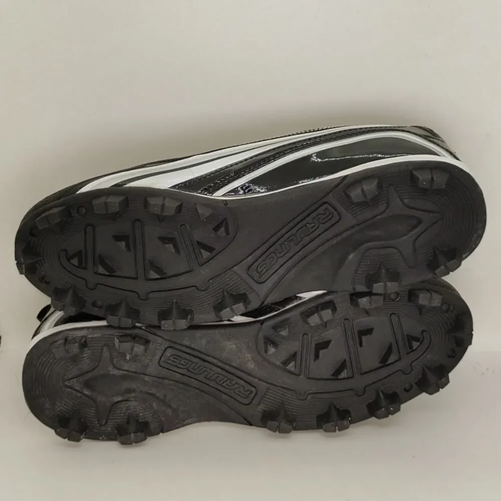 RAWLINGS Base Invader New Black Baseball Cleats - Size: 10